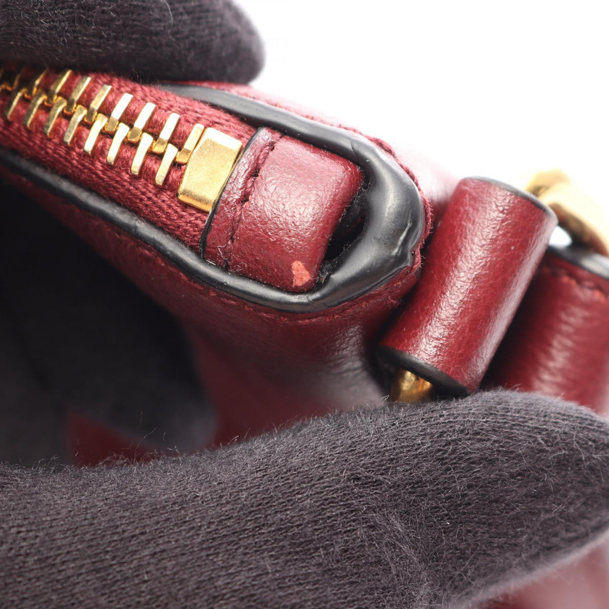 Prada · Leather Shoulder Bag