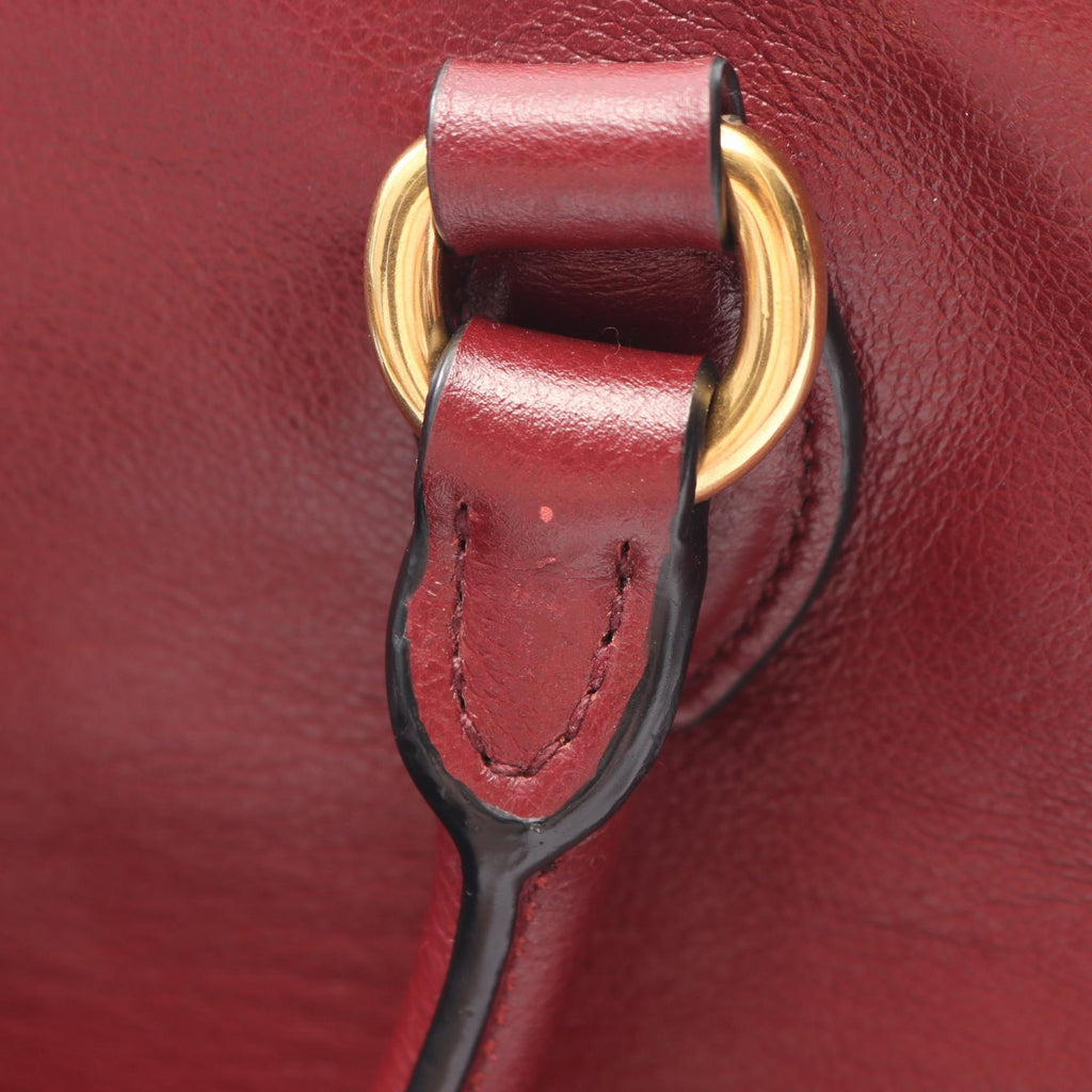 Prada · Leather Shoulder Bag