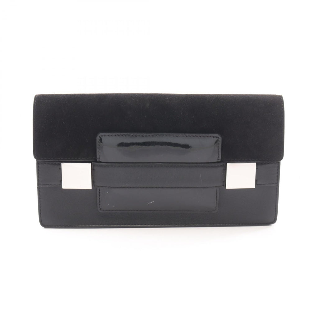 Delvaux Madame · Suede & Patent Leather