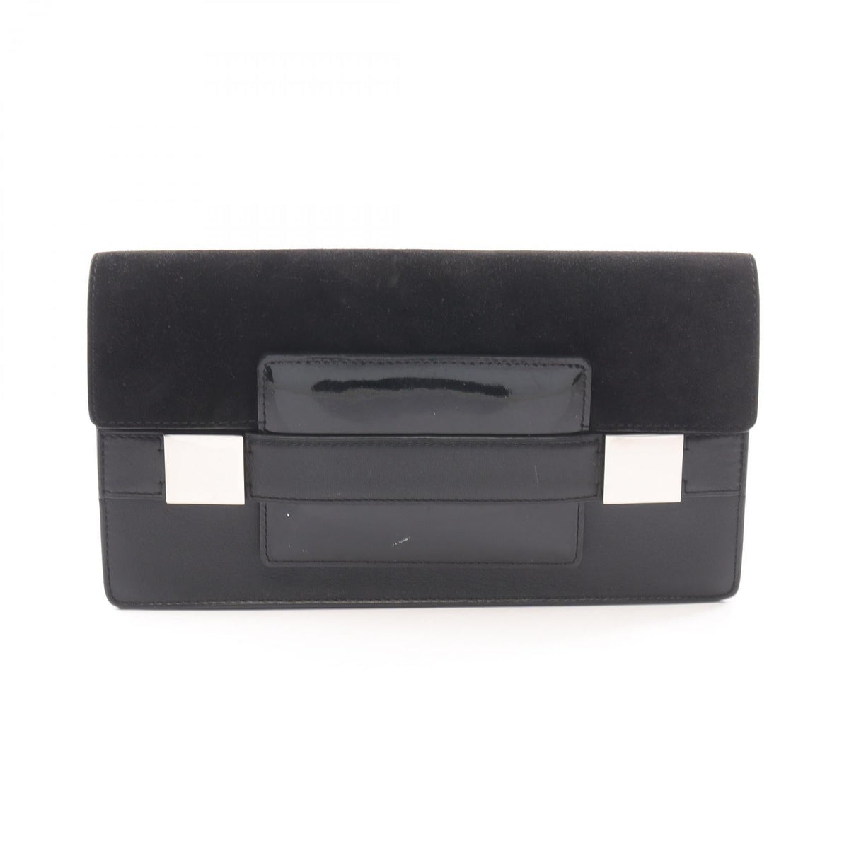 Delvaux Madame · Suede & Patent Leather
