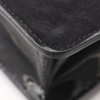 Delvaux Madame · Suede & Patent Leather