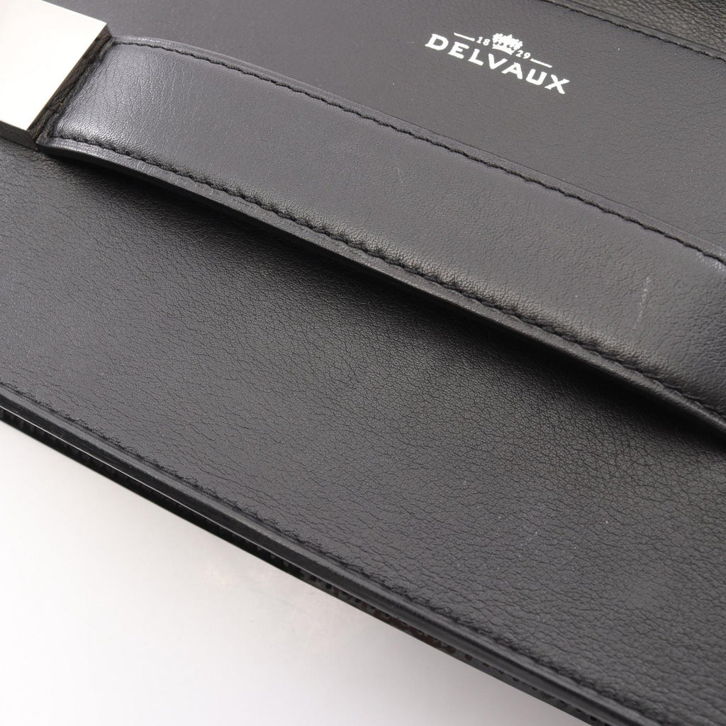 Delvaux Madame · Suede & Patent Leather