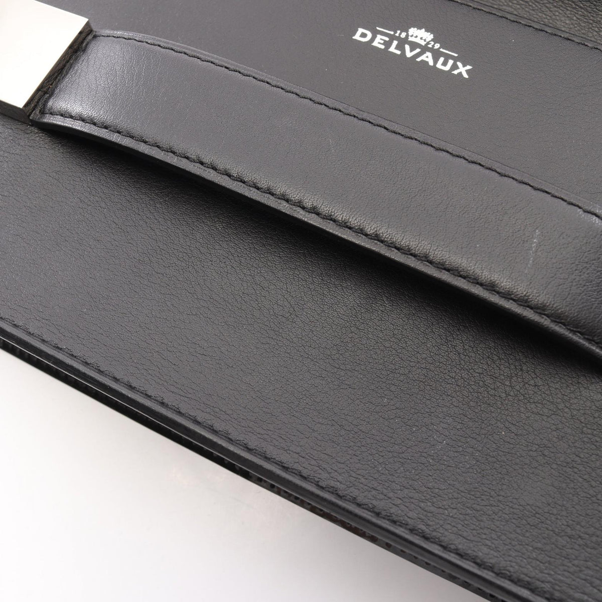 Delvaux Madame · Suede & Patent Leather