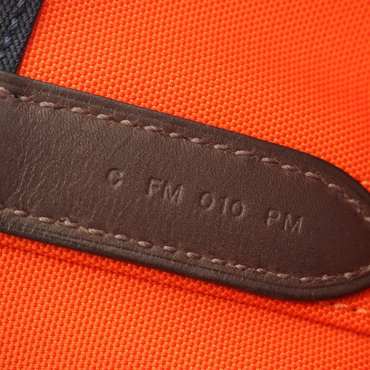 Hermès Sac de Pansage · Toile Chevrons