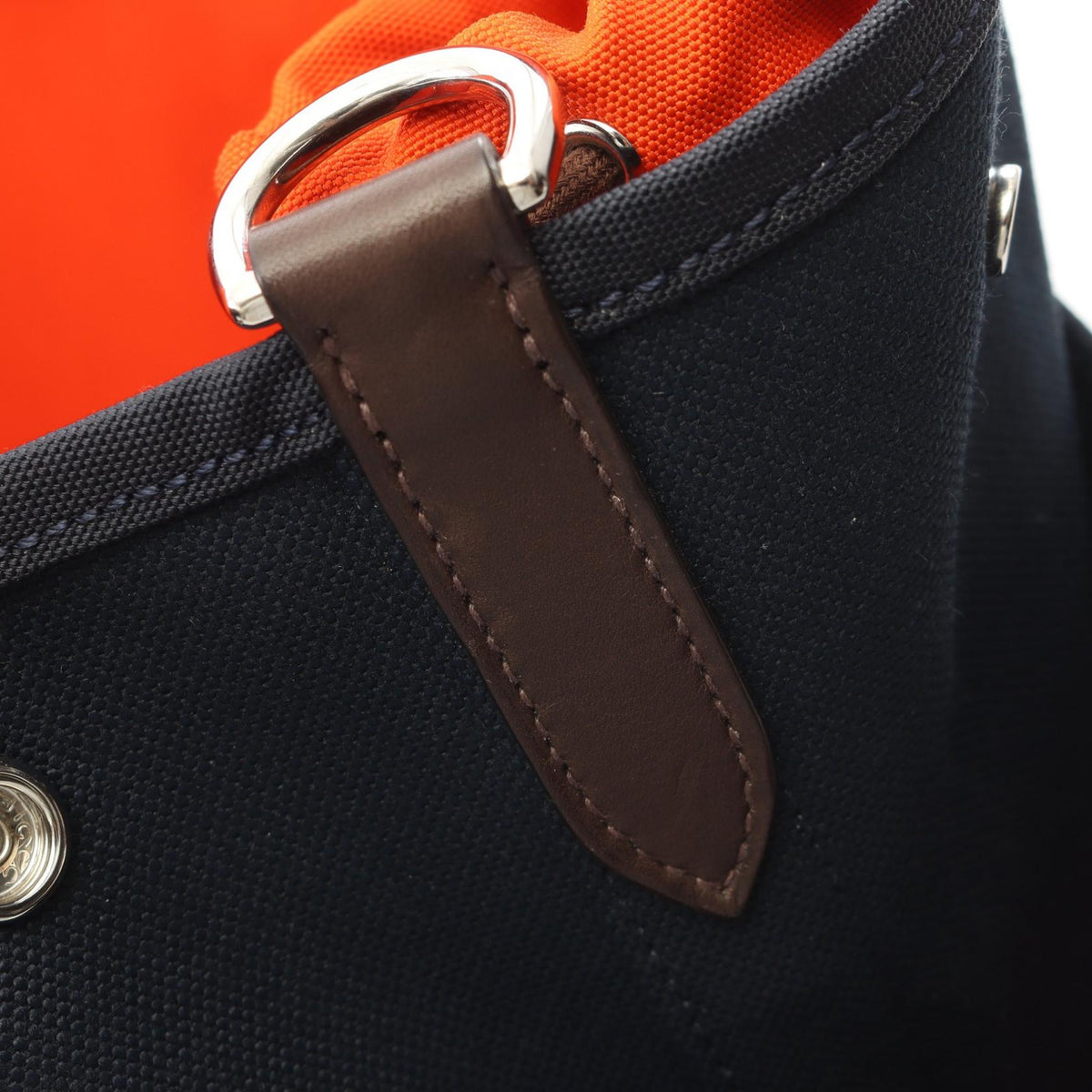 Hermès Sac de Pansage · Toile Chevrons