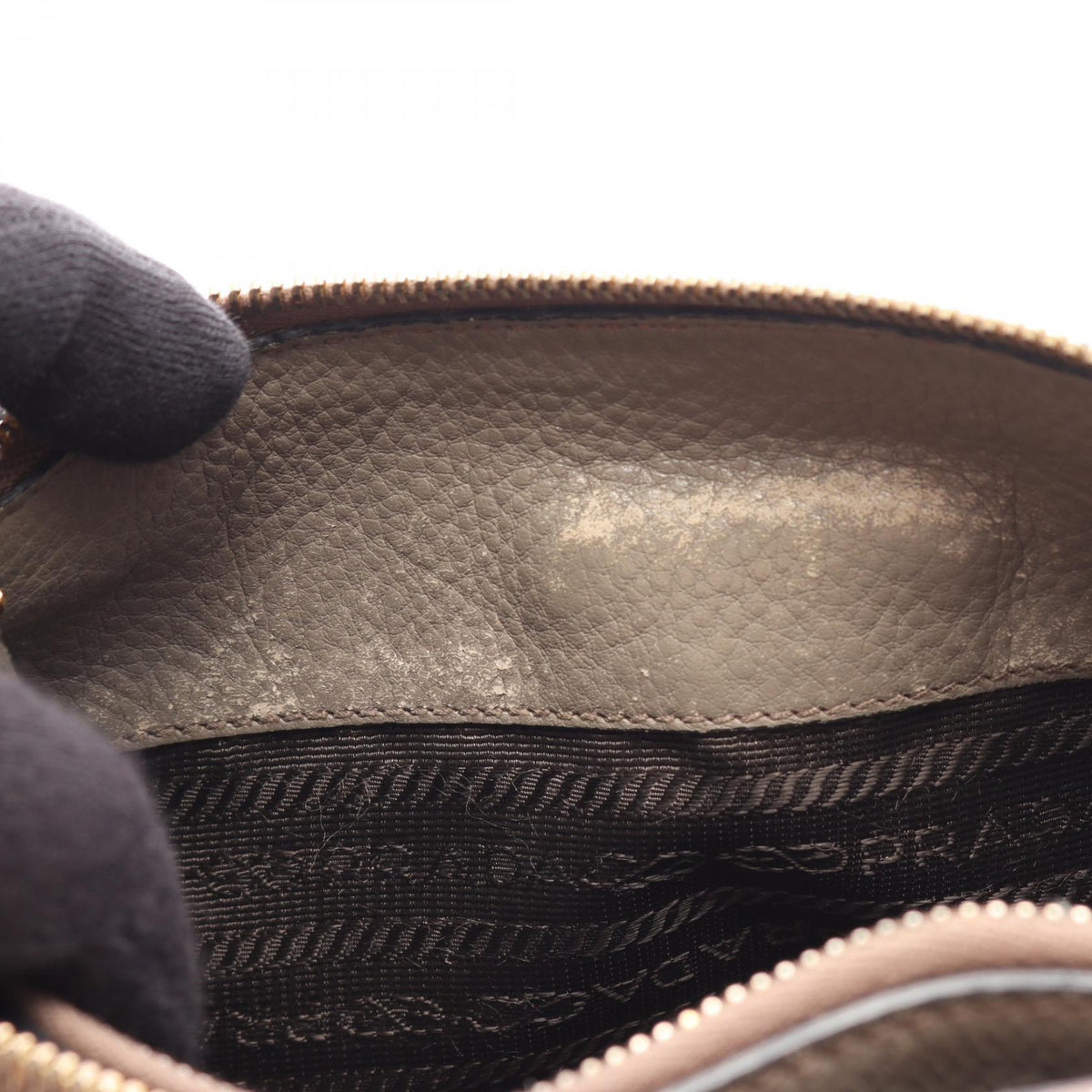 PRADA Leather Shoulder Bag