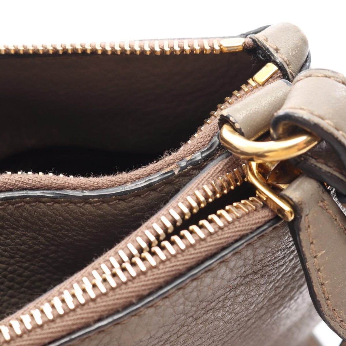 PRADA Leather Shoulder Bag
