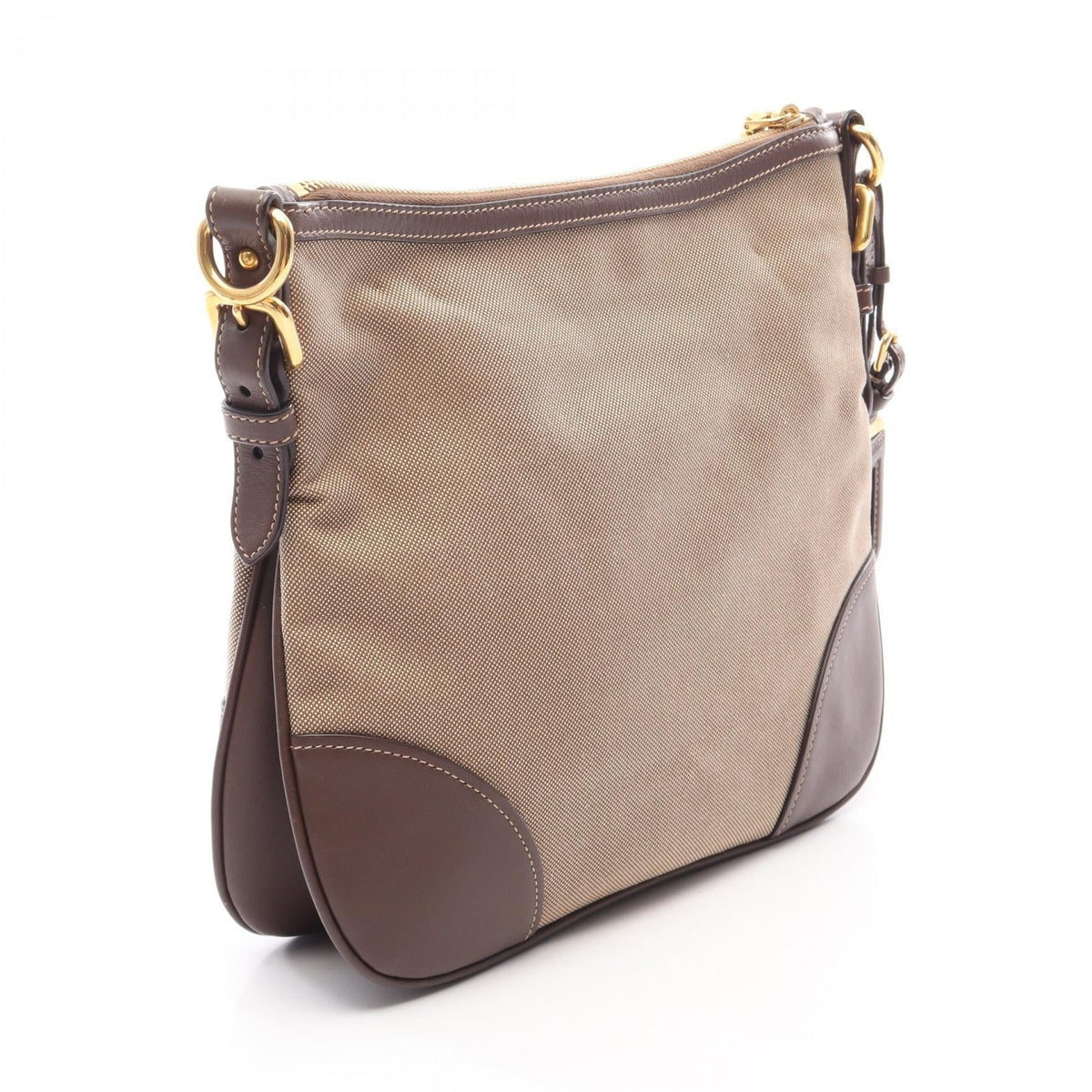 PRADA Logo Jacquard · Canvas Crossbody