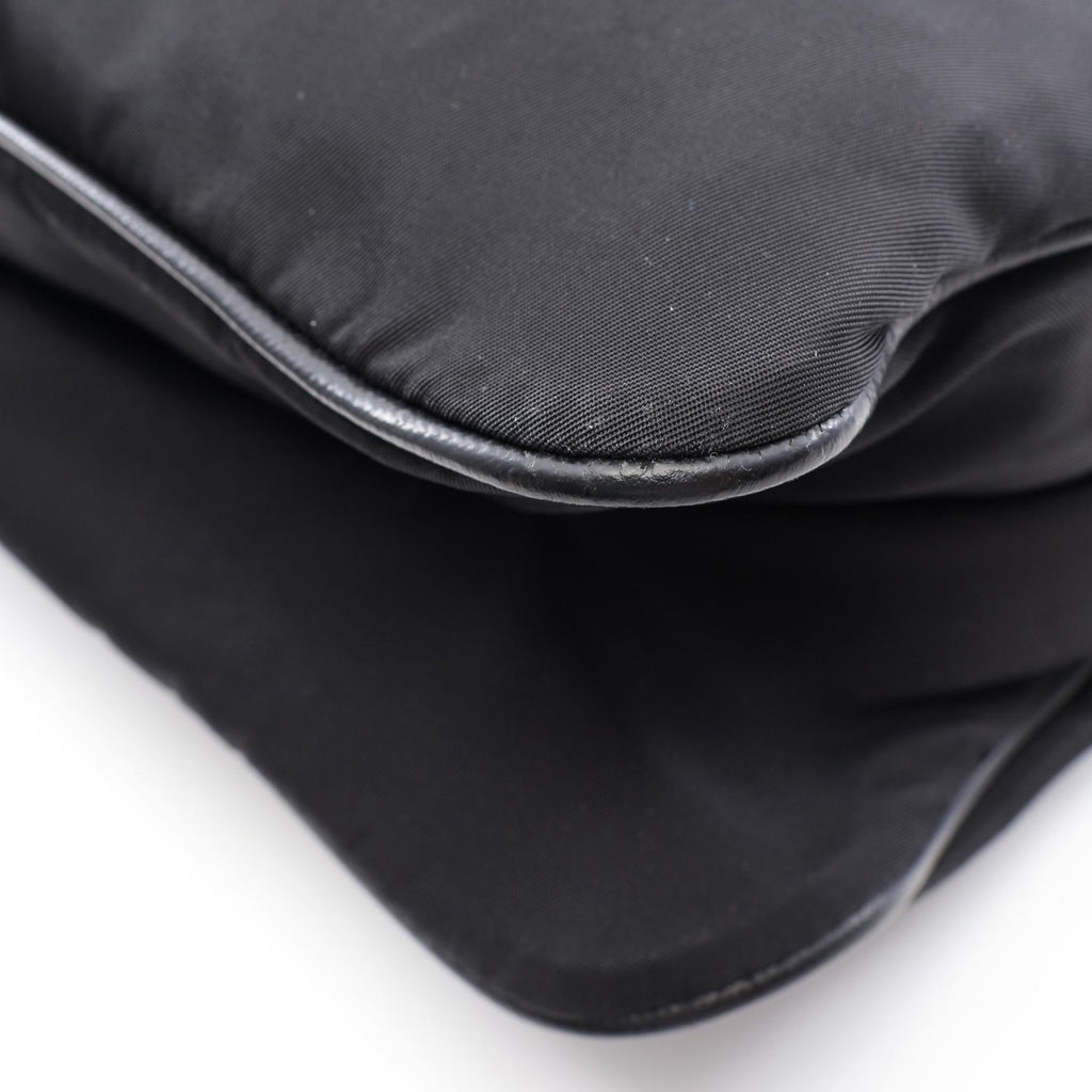 PRADA Triangle Logo · Nylon Saffiano