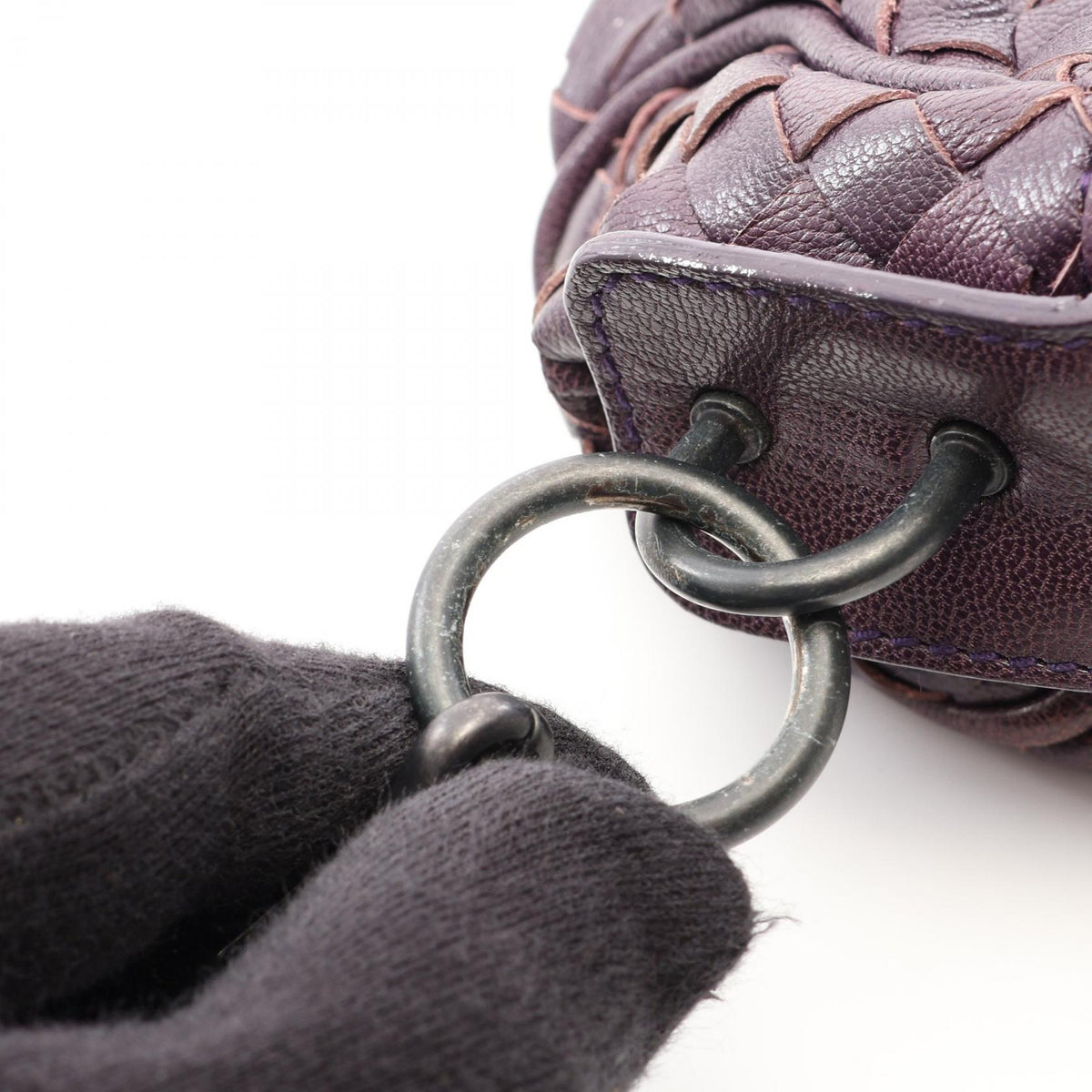 Bottega Veneta Intrecciato · Leather Crossbody