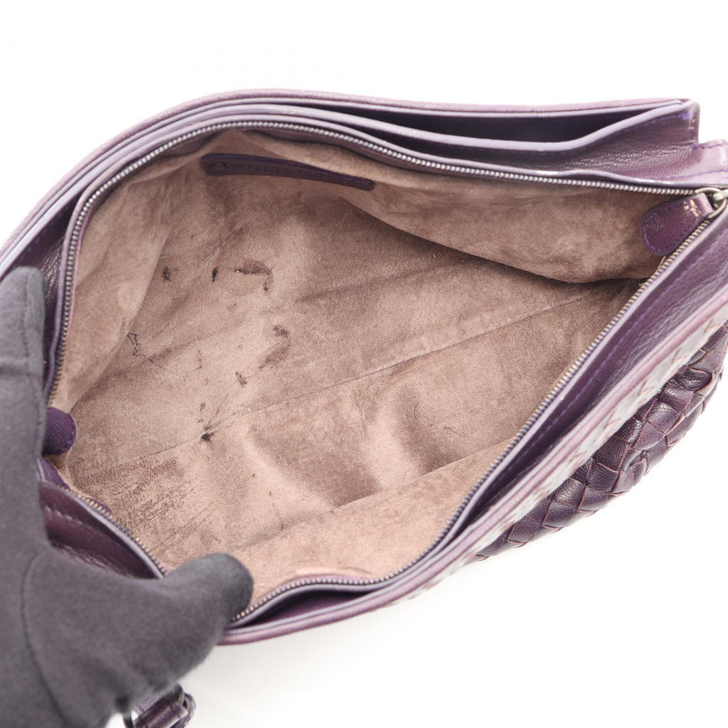 Bottega Veneta Intrecciato · Leather Crossbody
