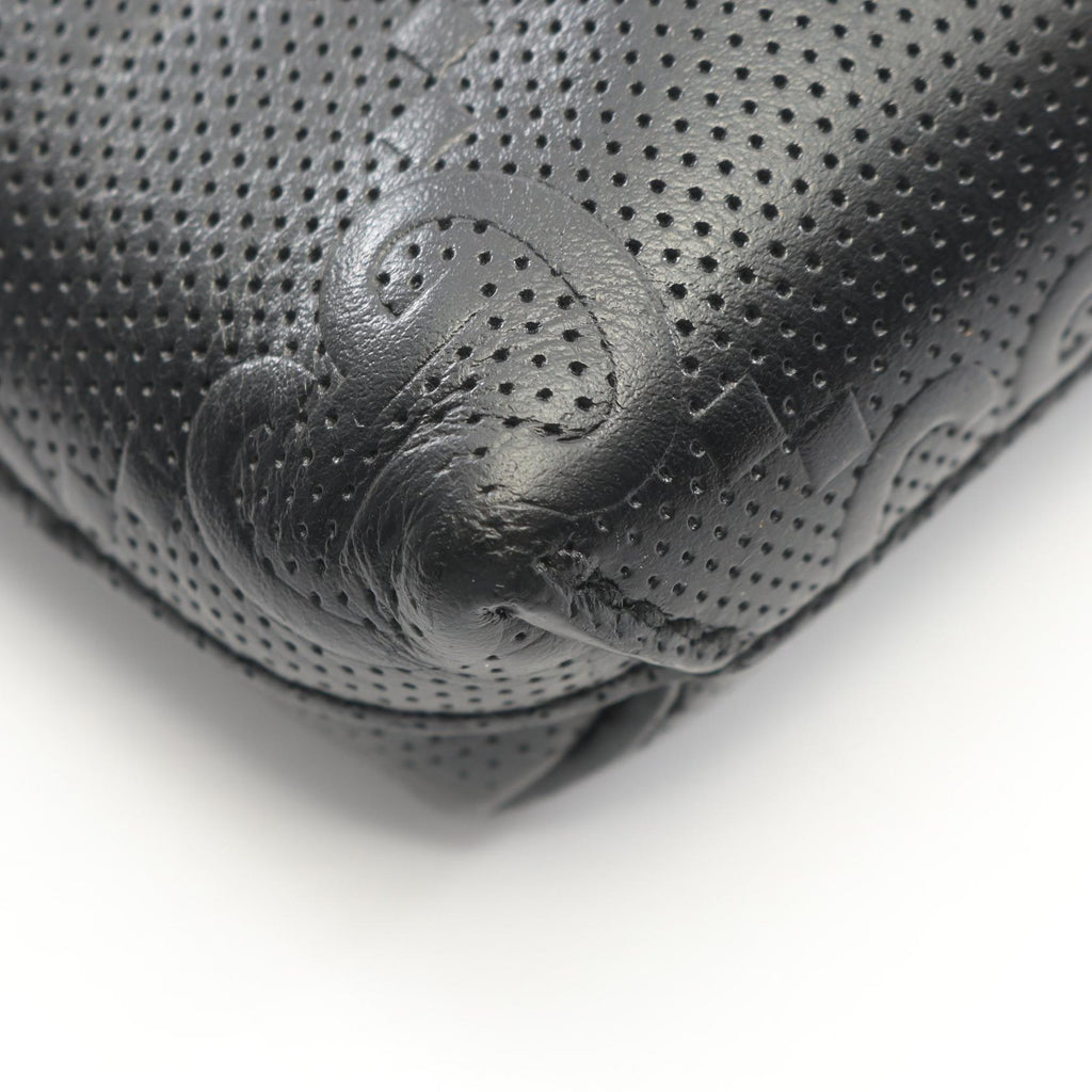 Gucci GG Embossed · Leather Messenger