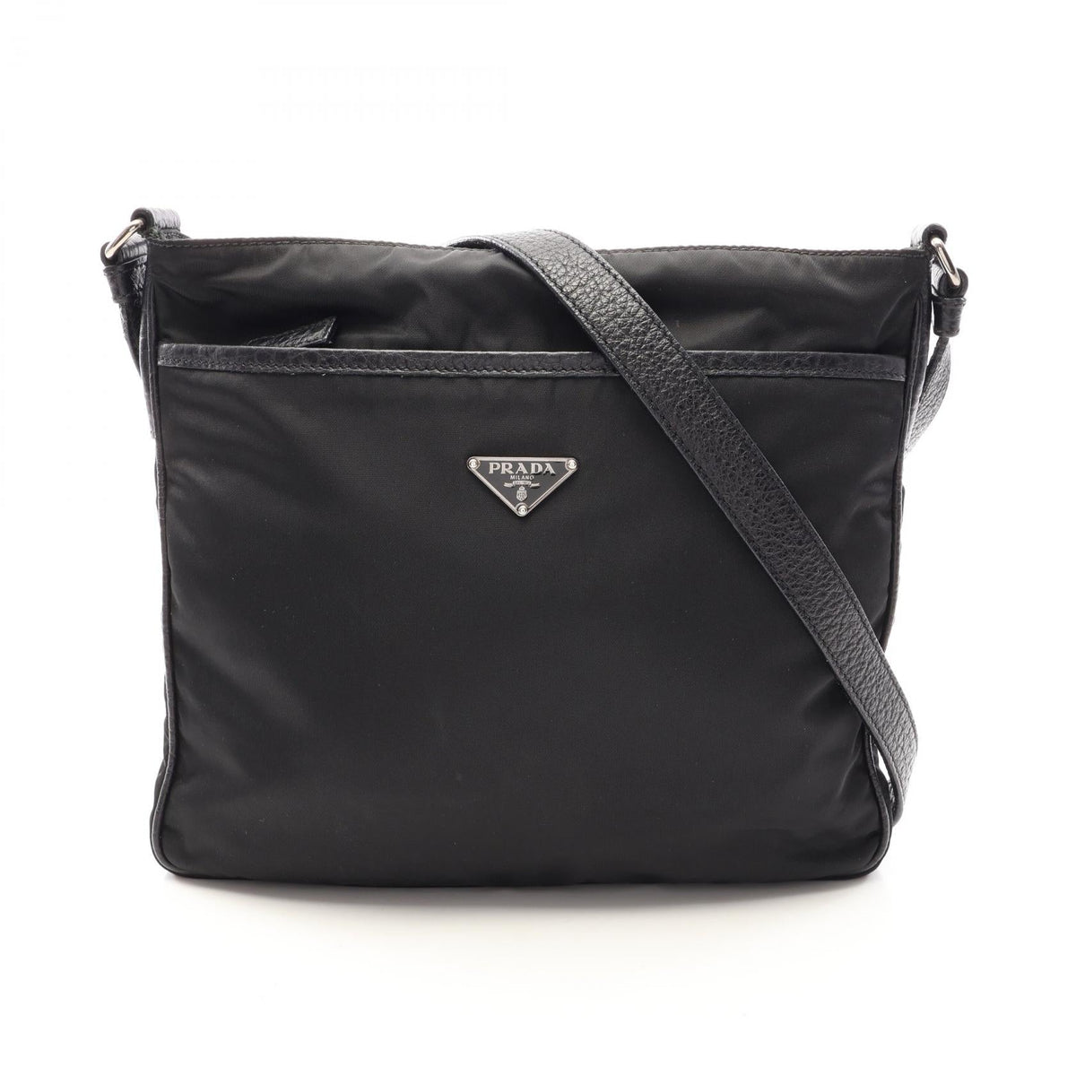 Prada Triangle Logo · Nylon Crossbody