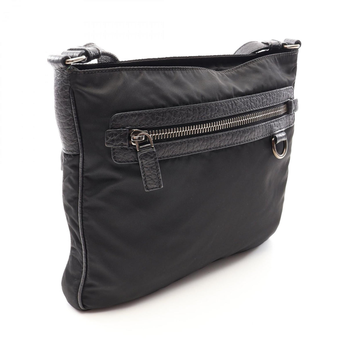 Prada Triangle Logo · Nylon Crossbody