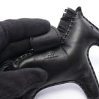Hermès Rodeo MM · So Black · Agneau Milo