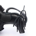 Hermès Rodeo MM · So Black · Agneau Milo