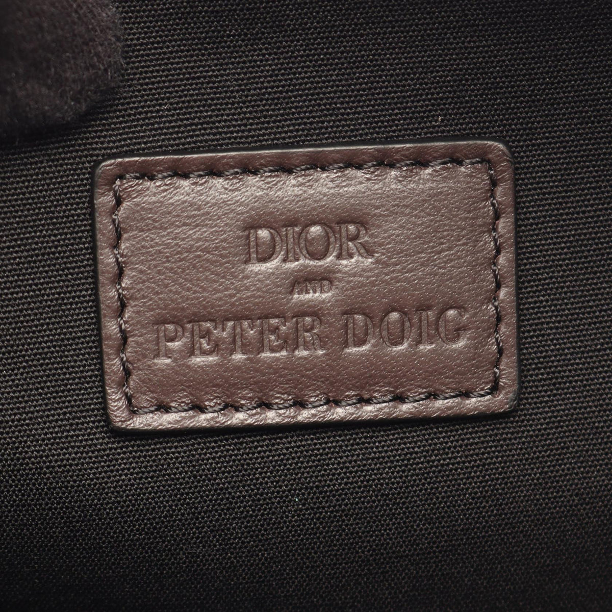 Dior × Peter Doig · Saddle Bag