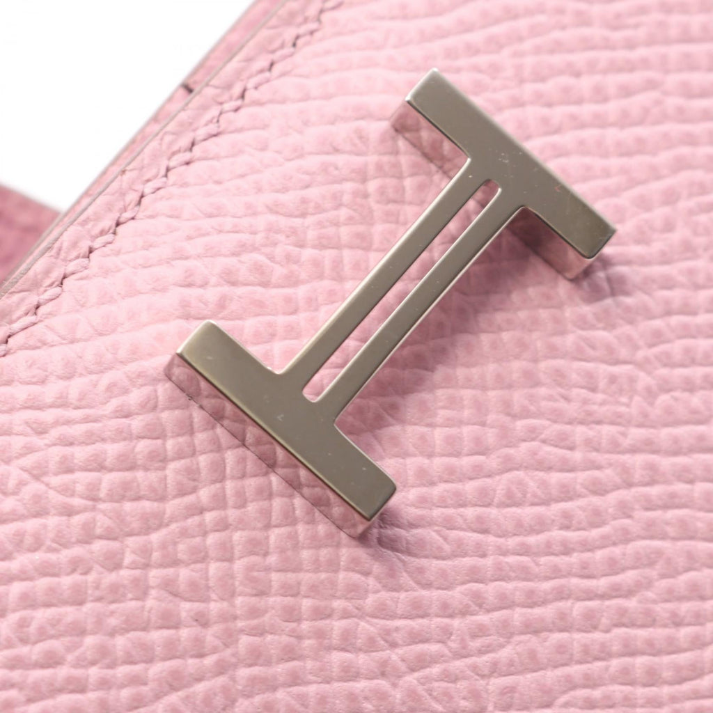 Hermès Bearn Soufflet · Mauve Sylvestre Epsom
