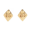 Chanel · 97P · Diamond Shape Earrings