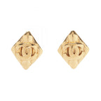 Chanel · 97P · Diamond Shape Earrings