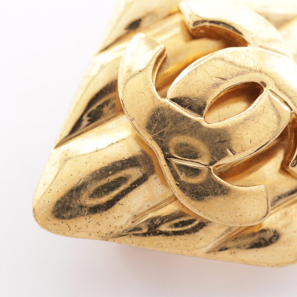 Chanel · 97P · Diamond Shape Earrings