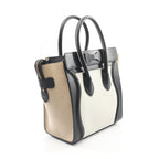 Celine Luggage Micro Shopper · Tricolor