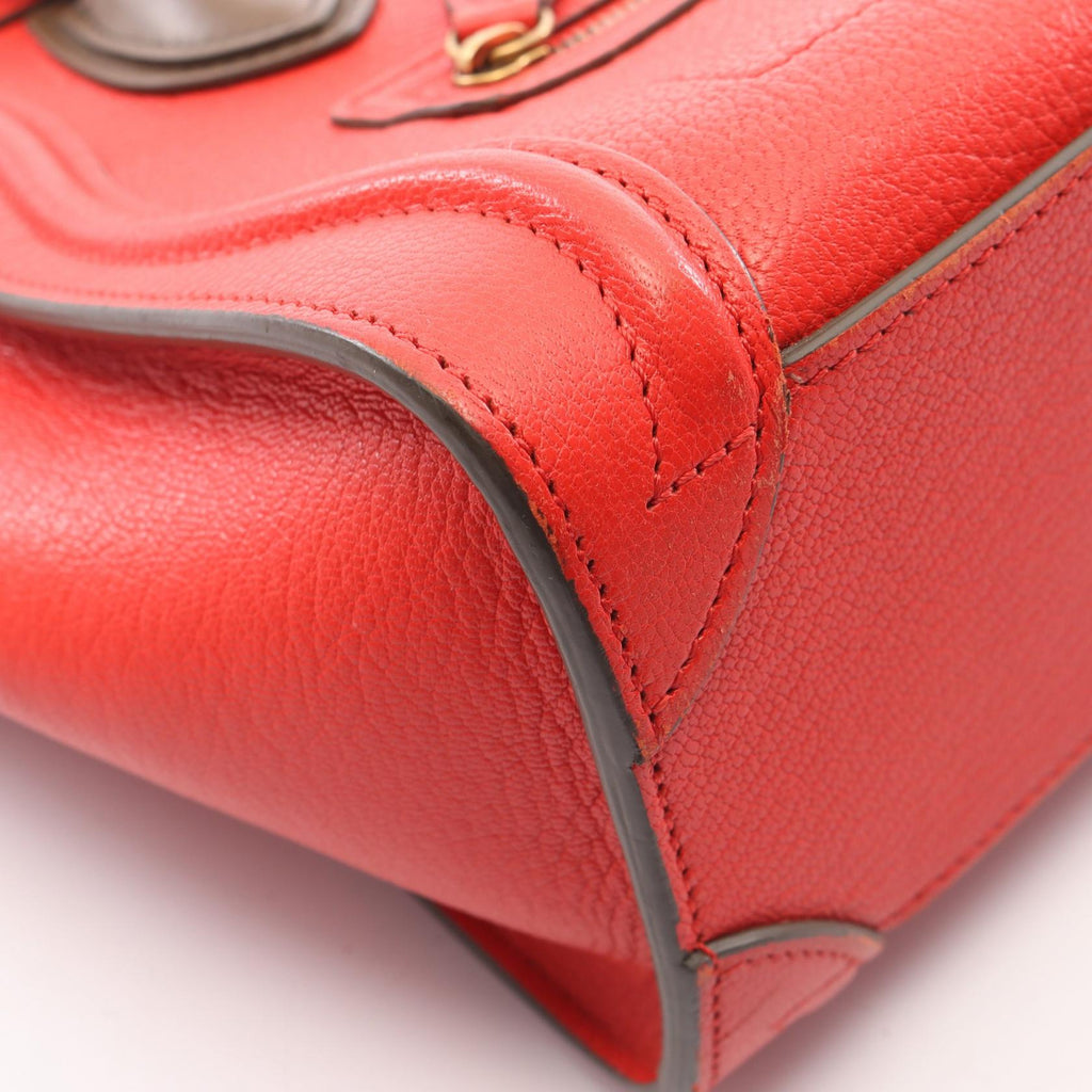 Celine Luggage Nano Shopper · Leather