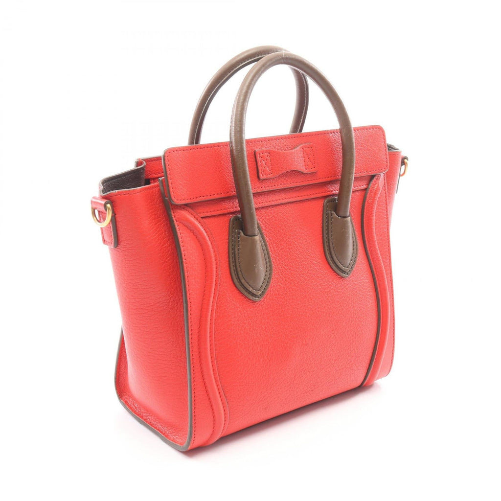 Celine Luggage Nano Shopper · Leather