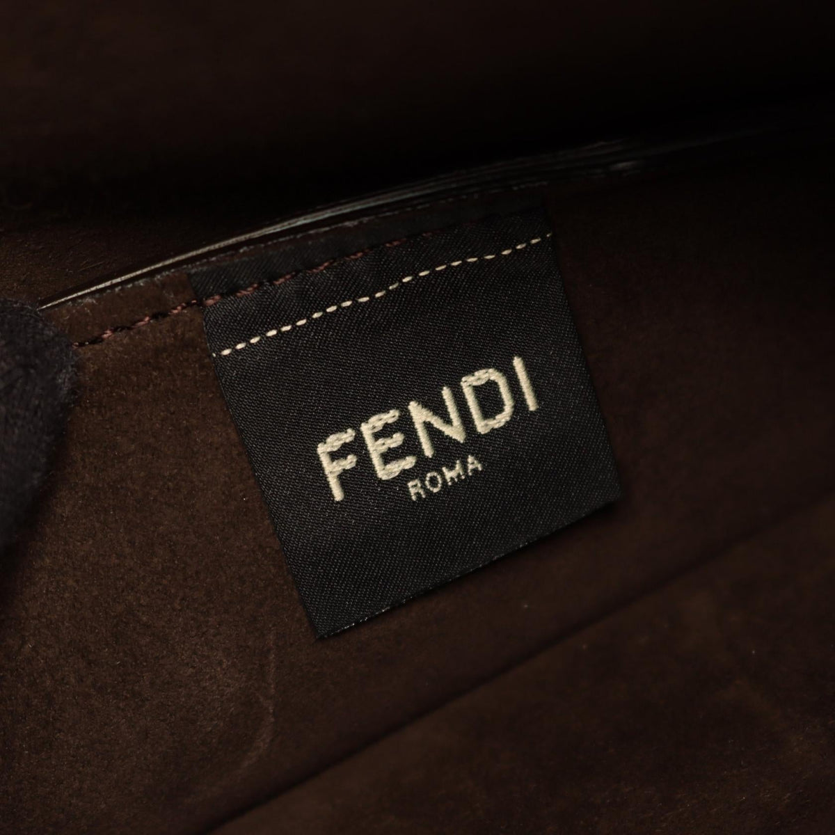 Fendi Flip · Bicolor Leather Tote