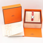 Hermès H Watch Mini · Diamond · Steel