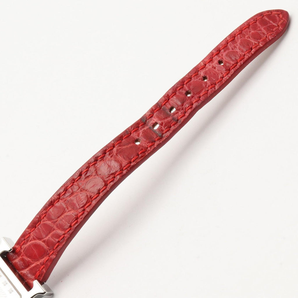 Hermès H Watch Mini · Diamond · Steel