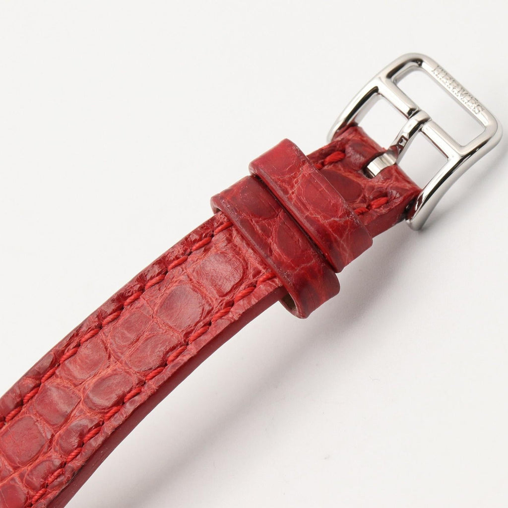 Hermès H Watch Mini · Diamond · Steel