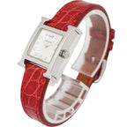 Hermès H Watch Mini · Diamond · Steel