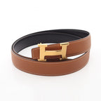 Hermès Constance H Belt · Togo Leather