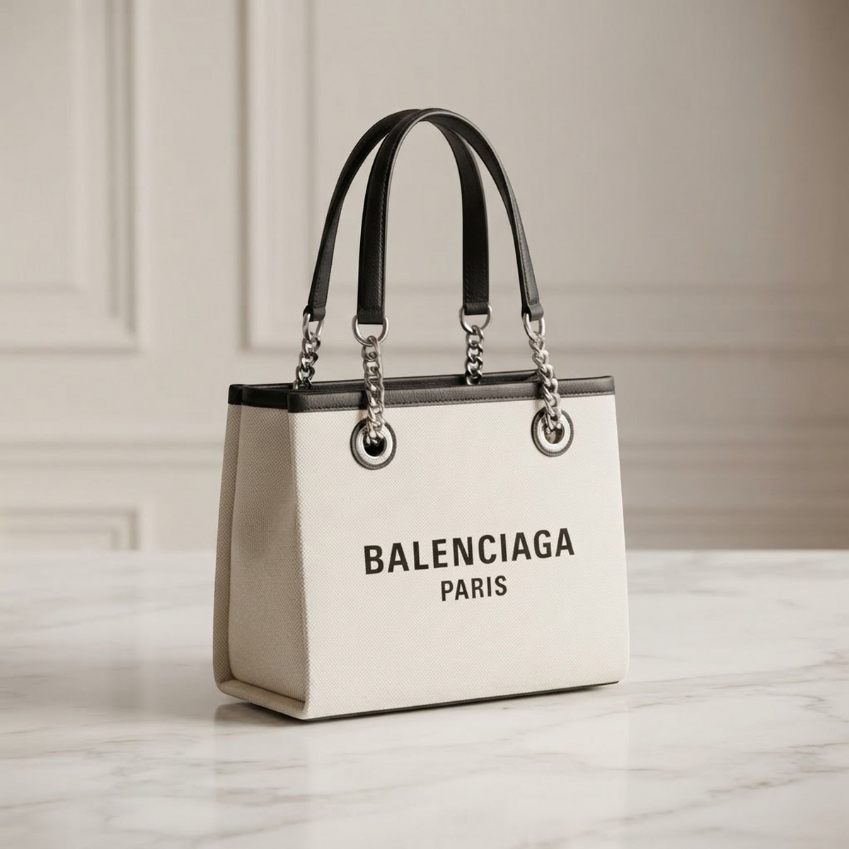Balenciaga Duty Free Small Tote · Canvas