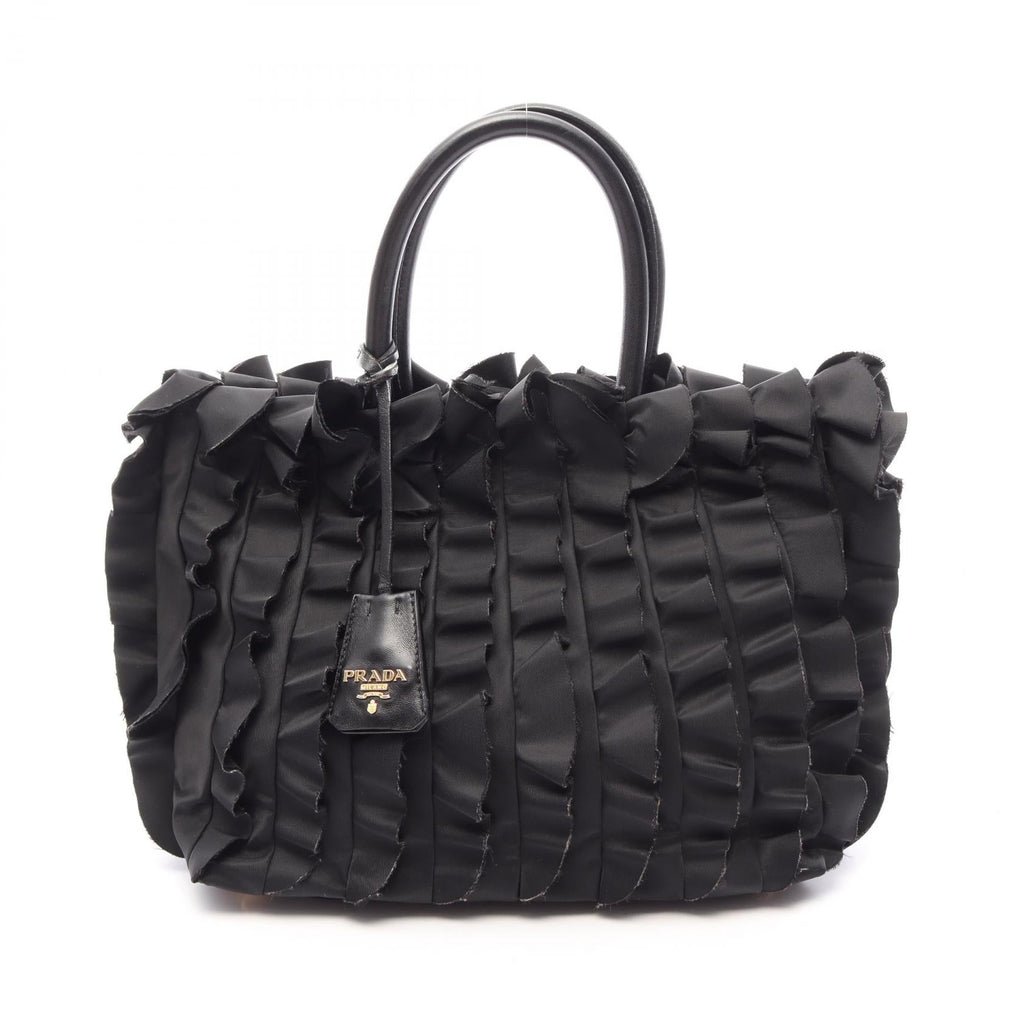 Prada Ruffle Tote · Nylon