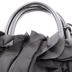 Prada Ruffle Tote · Nylon