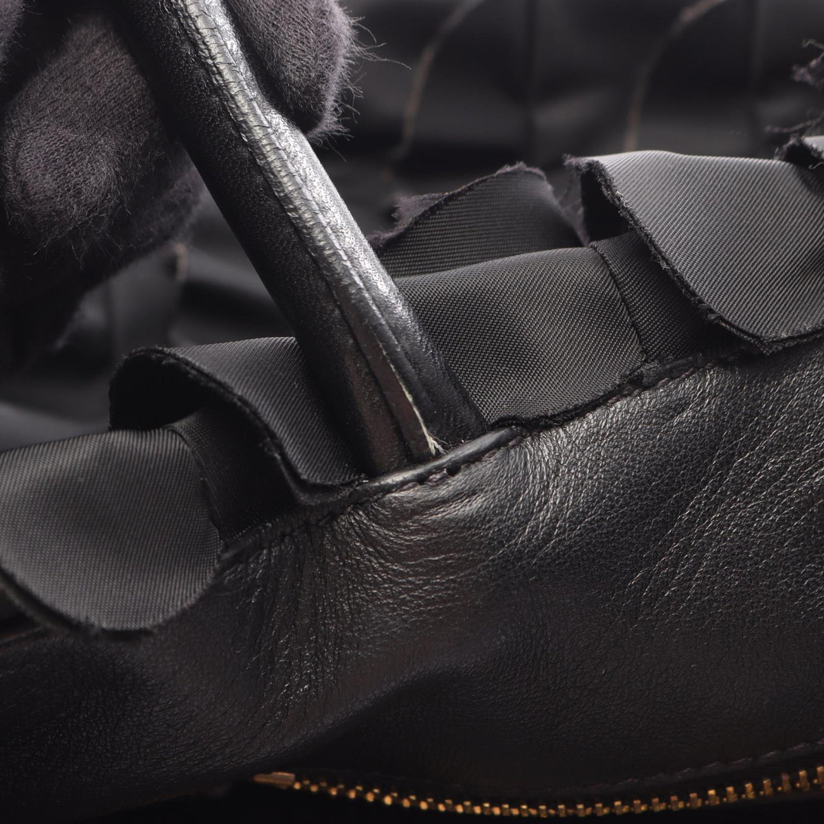 Prada Ruffle Tote · Nylon