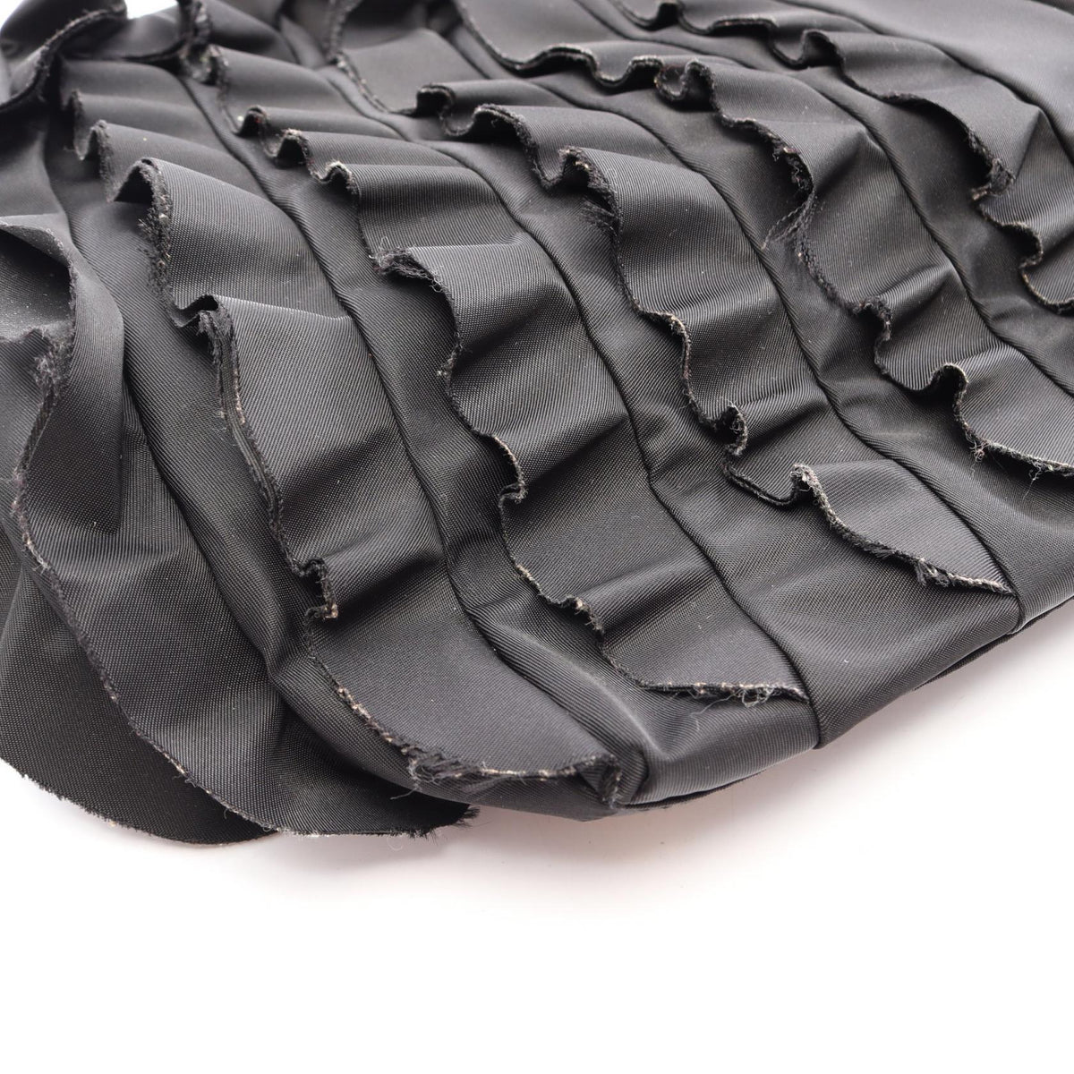 Prada Ruffle Tote · Nylon
