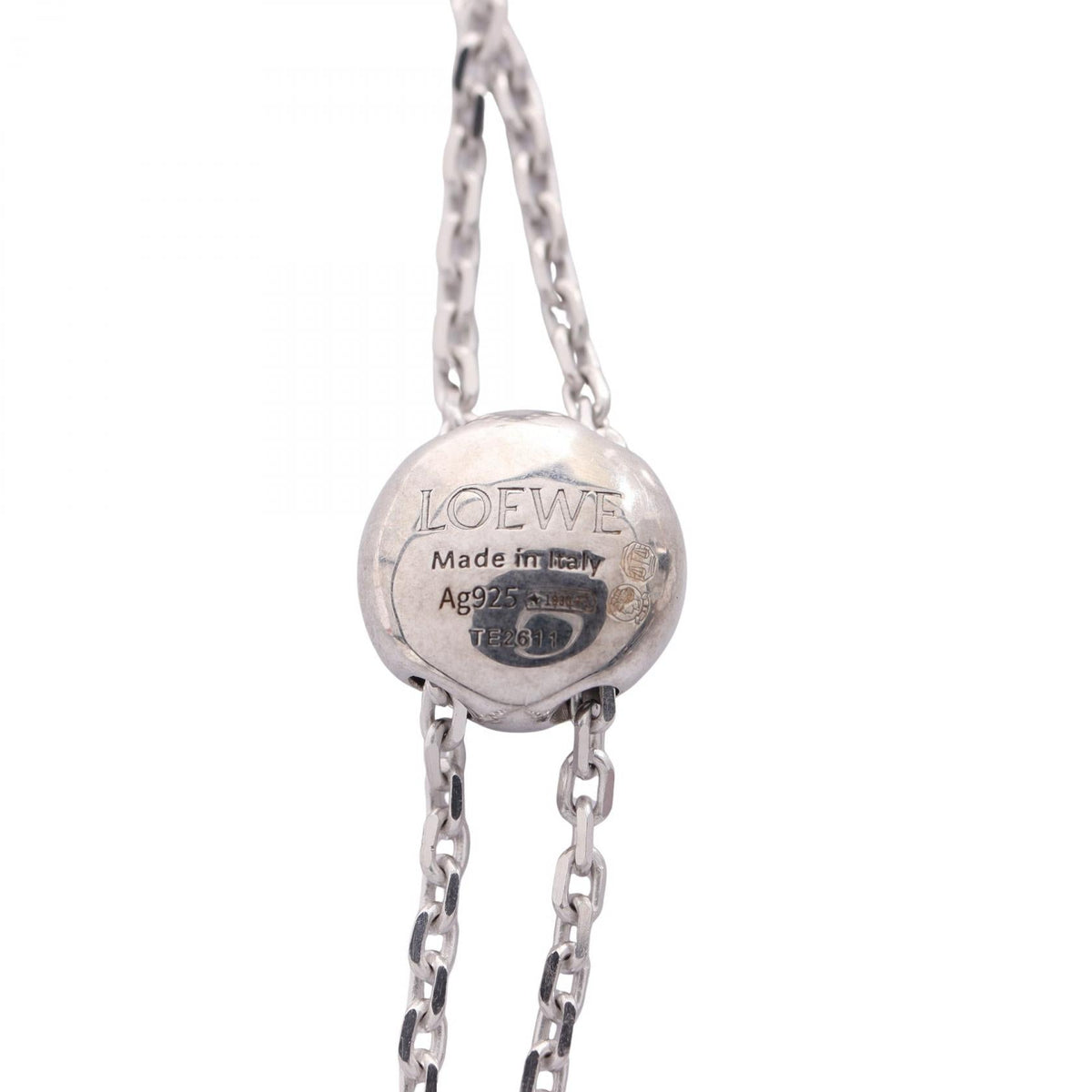 Loewe Anagram Bombé · Necklace · Steel