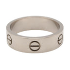 Cartier Love Ring · 18K White Gold