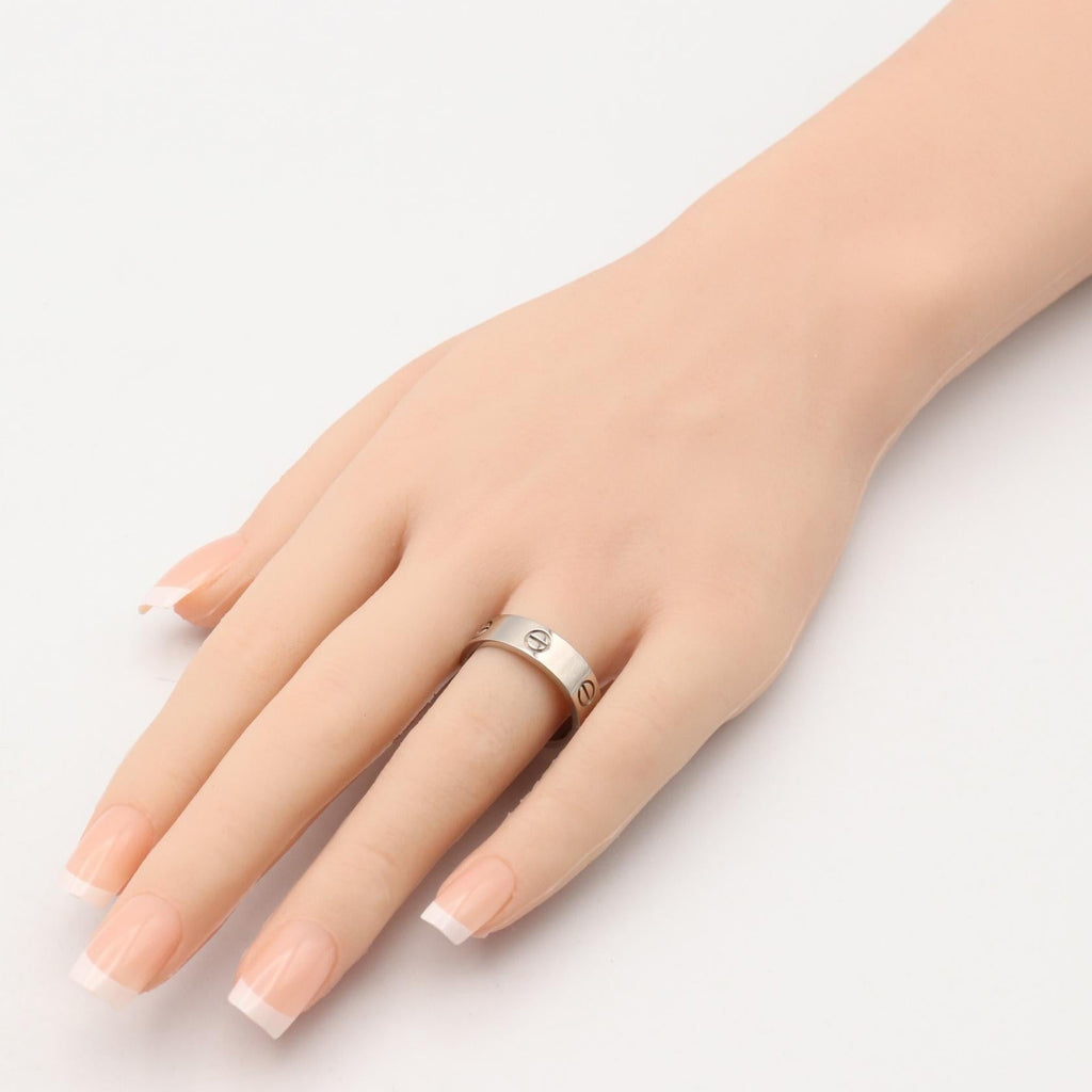 Cartier Love Ring · 18K White Gold