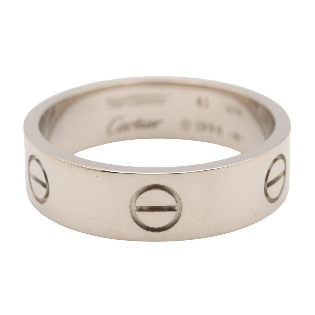 Cartier Love Ring · 18K White Gold