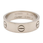 Cartier Love Ring · 18K White Gold