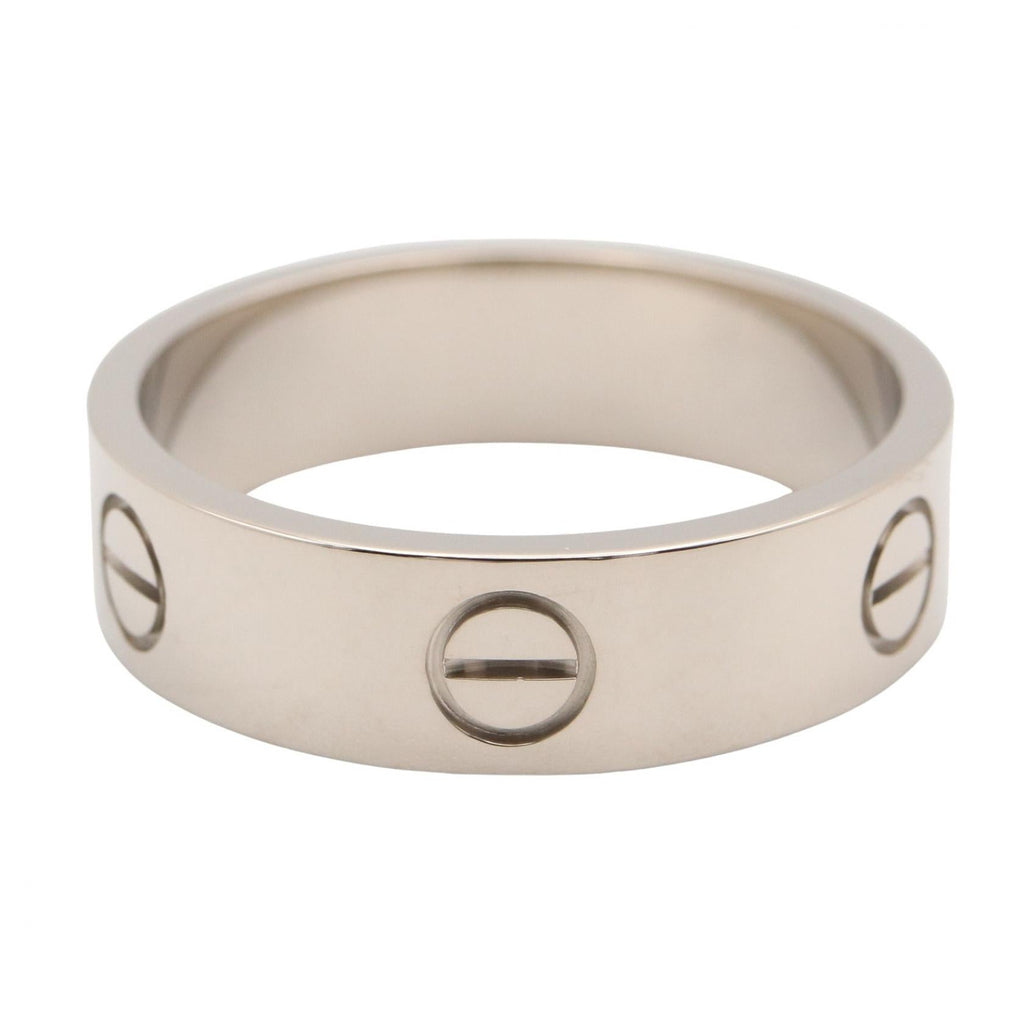 Cartier Love Ring · 18K White Gold