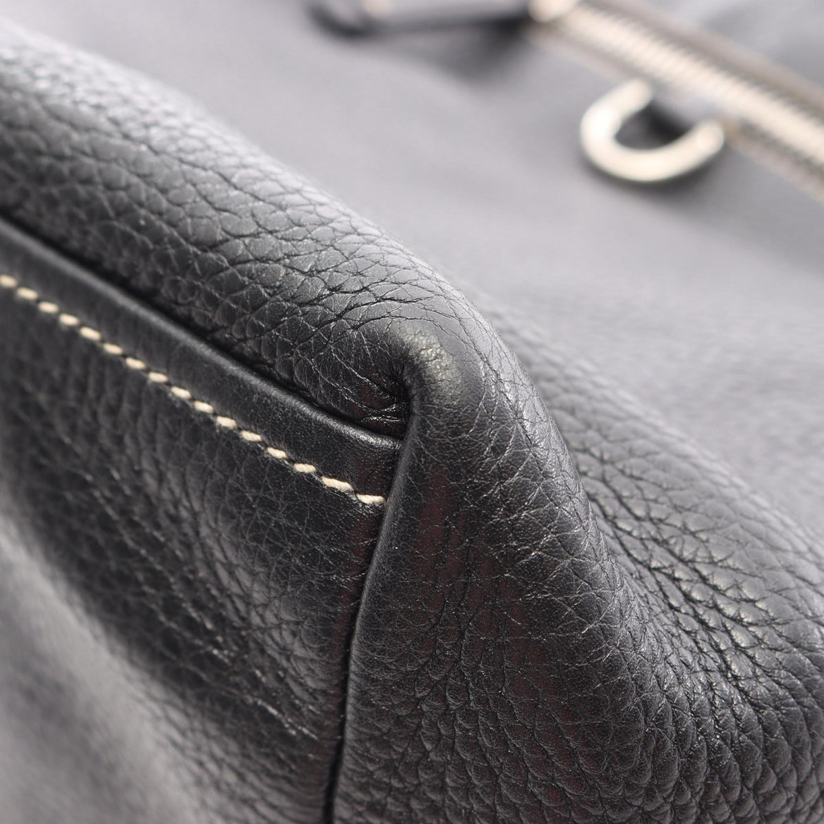 Prada Leather Shoulder · Name Tag