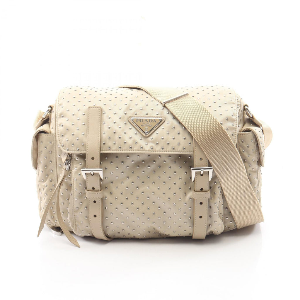 PRADA Re-Nylon · Studded Crossbody