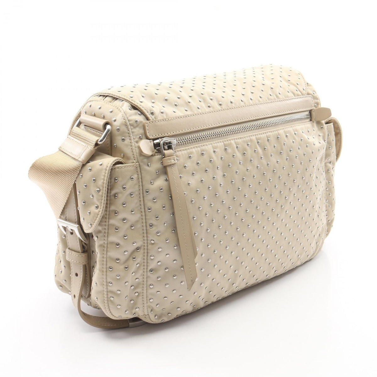 PRADA Re-Nylon · Studded Crossbody