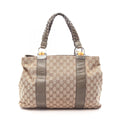 GUCCI Bamboo · GG Canvas Tote