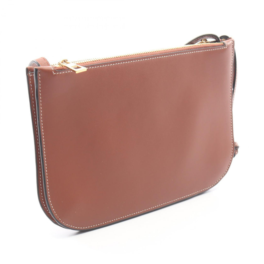 Loewe Gate Double Zip Pouch · Leather